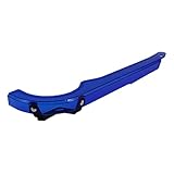 Bike Chain Guard Replacement/Modification Protective Plastic Bike Chain Cover for Road/Mountain/Folding Bicycles, Blue