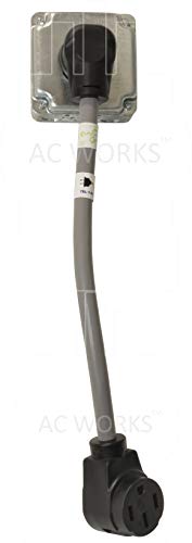 Ac Works Electric Vehicle Charging Adapter For Tesla Use (6-50 50A Welder To Tesla) #TOP4