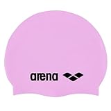 arena Classic Silicone Cuffia Unisex in Silicone, Cuffia Piscina Donna e Uomo, Cuffia Nuoto con Bordo Rinforzato, Cuffia Morbida e Resistente