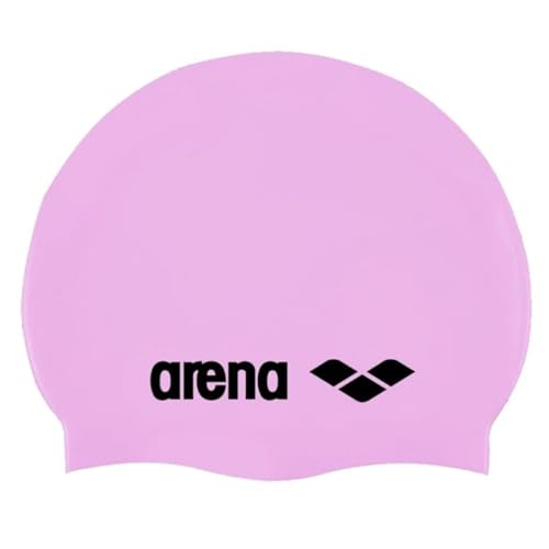 arena Classic Unisex Silikon-Badekappe, Schwimmkappe für Frauen und Männer, Badekappe mit Verstärktem Rand, Weiche und Strapazierfähige Schwimmkappe