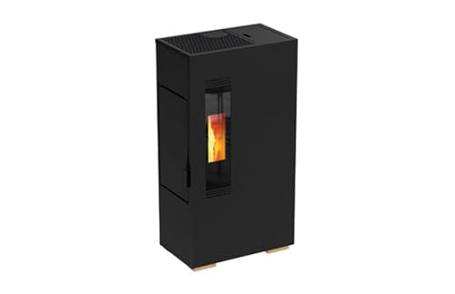 ESTUFA PELLET CAMI-K ACERO NEGRO 4,9KW