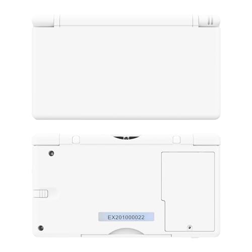 Image of eXtremeRate White Replacement Full Housing Shell for Nintendo DS Lite, Custom Handheld Console Case Cover with Buttons, Screen Lens for Nintendo DS Lite NDSL - Console NOT Included