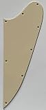 For Fit Gibson Firebird estilo palheta de guitarra branco (3 camadas amarelo vintage)