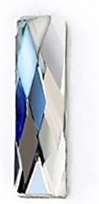 encantos de uñas,Gemas de uñas, Nail Art Rhinestone Moonlight Stone Forma Mixta Flat Back Shiny DIY 3D Trendy Nail Accesorios 12 Styles-Boat 30pcs (Color : 2.5x9Strip 100pcs)