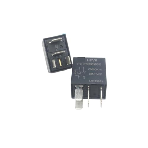 Relais HFV6-012H-TR 30A à 4 broches pour réparer le chauffage de voiture