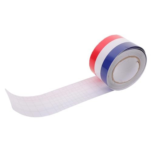 Mikinona Bandes Adhésives Décoratives aux Trois Couleurs Bleu Blanc Rouge 7,5 Cm Largeur pour Voiture – Autocollants Imperméables Applicables pour Capot,...