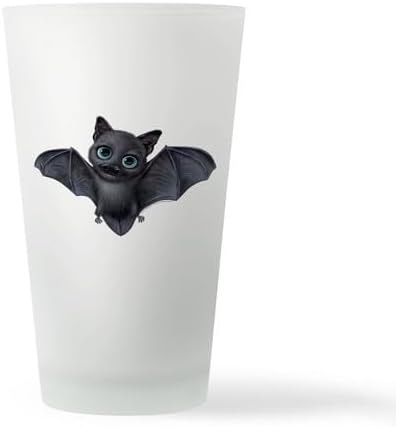 CafePress PD Moreno's Halloween Owl Pint Glass, 16 oz. Drinking Glass