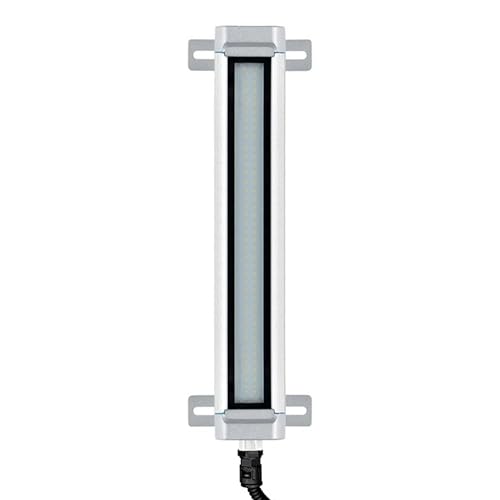 IP68 Waterproof LED CNC Work Light, 24-36V High Brightness Industrial Lamp with Adjustable Bracket, for Lathe, Milling, Machining(260mm/10.2in)