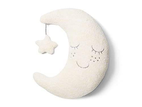 Image of Barefoot Dreams CozyChic® Moon Buddie (Toddler/Little Kids) Heather Sunbeam/White One Size