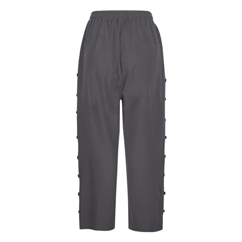 Capri unicolore confortable à taille élastique flexible