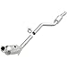MagnaFlow Cat-Back Performance Exhaust System 16788 - Street Series, Stainless Steel 2.25in Main Piping, Dual Split Rear Exit, Satin Finish 2.25in Exhaust Tip - Performance Exhaust Kit
