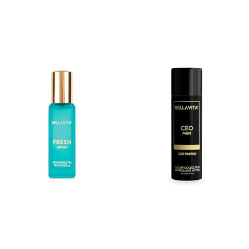 Image of Bella Vita Luxury Fresh Unisex Liquid Eau De Toilette Ceo Man Body Parfum,20Ml,150Ml