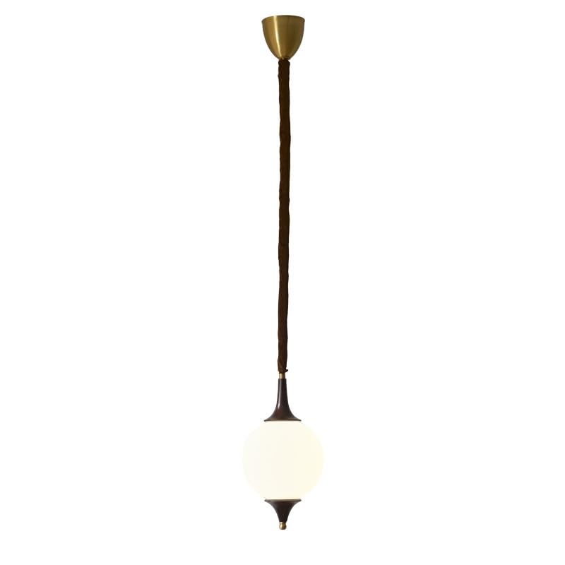 Suspension scandinave crème E27 pour l'ambiance cocooning du salon