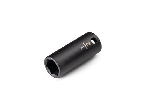 Image of TEKTON 3 /8 Inch Drive x 1 /2 Inch Semi-Deep 6-Point Impact Socket | SID14013