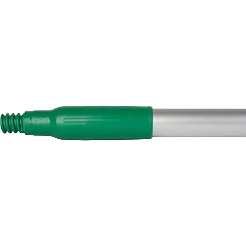 Image of SPARTA 40246EC09 Aluminum Broom Handle, Mop Handle, Replacement Handle with Acme Threaded Tip for Commercial Cleaning, 30 Inches, Green, (Pack of 12)