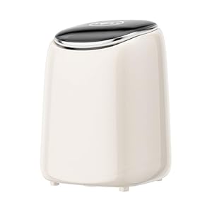 Mini Lavadora Automática, Lavadora De Ropa Interior De 1 L Lavado Y Secado En Uno, con 6 Modos, Lavado Y Esterilización A Alta Temperatura De 80 °, Temperatura Alta De 60 ° Y Secado Rápido para