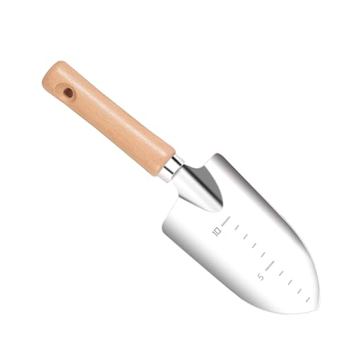 Pala de Jardín con Mango de Madera y Acero Inoxidable miniatura 1