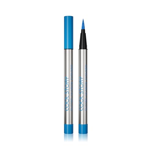 Delineador líquido con brillo UV neón Azul 0.02 Fl Oz miniatura 3