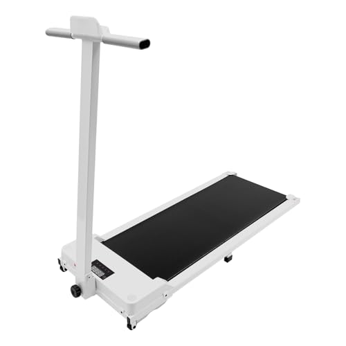 TaNeHaKi Elektrische Laufband für Zuhause 100kg Walking Pad Klappbar...