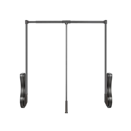 Barra De Armario Abatible,Organizador De Armario con Retorno Suave,Elevador Telescópico Ajustable De 700-1100 Mm,Soporte De Carga De 20 KG,para Colgar Ropa(700-900mm)