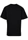Urban Classics Herren T-Shirt Tall Tee, Oversized T-Shirt für Männer, Baumwolle, gerippter Rundhals, black, XL