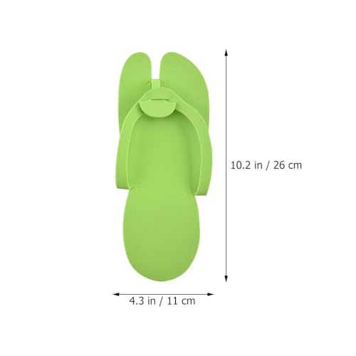 Spa Slippers 24 Pairs Disposable Slippers Slippers Eva Thin Section Travel Slippers Disposable Flop Slippers - Image 3