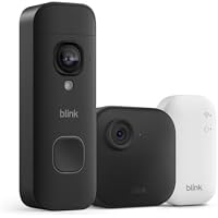 Blink Outdoor 4 w/ Sync Module Core + Battery Doorbell 2K+ (Black)