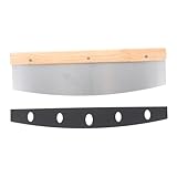 SHOWERORO Pizzaschneider Mit Holzgriff Edelstahl Praktischer Küchengadget Für Pizza Nudel Kuchen Effizienter Hand-pizzaroller Mit Schutzabdeckung Vielseitig Einsetzbar Für Zuhause Und Gastro