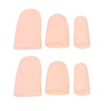 Protections des Orteils Coussins de Coussins Manchons: 8 Paires de Tampon de Maïs de Cornette de Gel Doux Orteils Séparateurs Orthotiques pour Coussins Blisters de Cornières