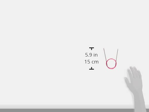 KnitPro Nova Fixed Circular Needles 47" (120cm), Silver, 3.25mm - Image 4