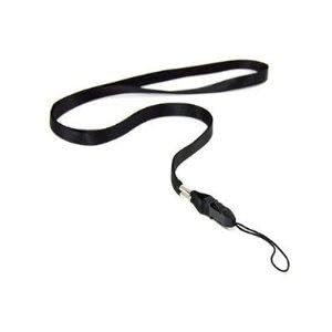 COSMOS 5 pcs Black Long Neck Strap Band Lanyard (36 inch full round length)For Camera Cell phone ipod mp3 mp4 PSP Wiimote ID card badge and other Electronic Devices + Cosmos cable tie