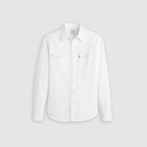 Image of Levi's Men's Solid Slim Fit Denim Shirt