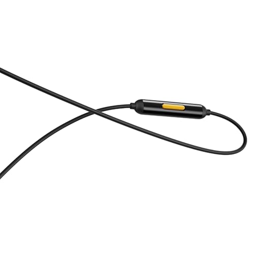 Image of Original Buds 3 for Realme (3.5 mm) Wired in-Ear Earphones with Mic | Compatible with Realme Narzo, GT Series, C Series Smartphones | Deep Bass & Clear Sound (Black)