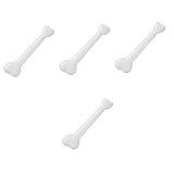 TOYANDONA 4 Stück Künstlicher Knochen Halloween-knochenstütze Skeletthand Knochen Eines Prähistorischen Höhlenmenschen Künstlicher Schädelknochen Halloween Verkleiden Hundeknochen Weiß Abs