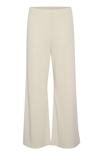 Pantalon jersey patte d'eph pour femme avec taille élastique regular fit