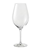 Ekilikua Home Set 6 Copas de Vino XXL, Cristal de Bohemia, 1 Litro, Transparente, 26 cm Altura | Set de 6, Clásico, Acabado Brillante, Resistente | Ideal para Regalos