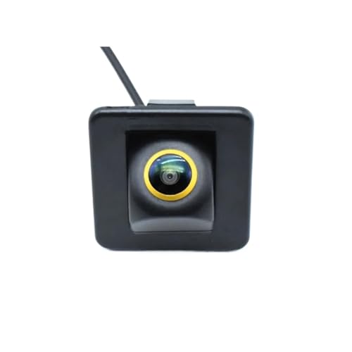 Caméra de recul AHD 1080p 175° grand angle objectif doré compatible Kia K3 berline 2014-2018