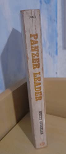 Panzer Leader 0345350138 Book Cover