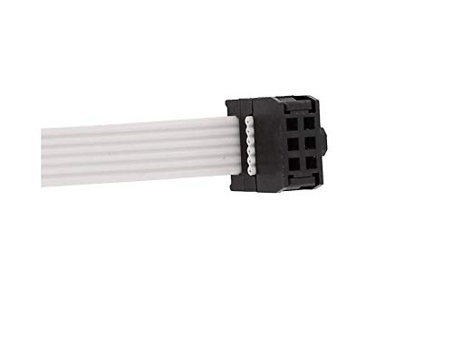Aexit Paquete 5 Conectores Hembra Planos 6 Pines 2.54mm miniatura 2