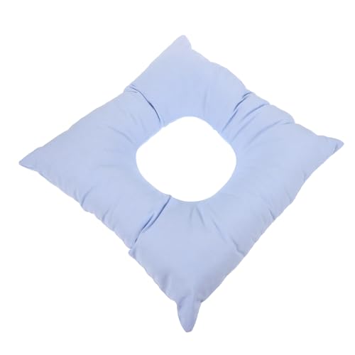 NOLITOY Beauty Bedside Hole Mat Face Down Pillow Spa Massage Pillow Cotton Material Salon-Level Design for Bed