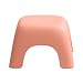 ibasenice Plastic Stool, Square Low Stool Sofa Stool Small Coffee Table Stool Bed Side Step Stool Foot Rest Stools Toilet Stool Squat for Seniors Adult and Kids Pink