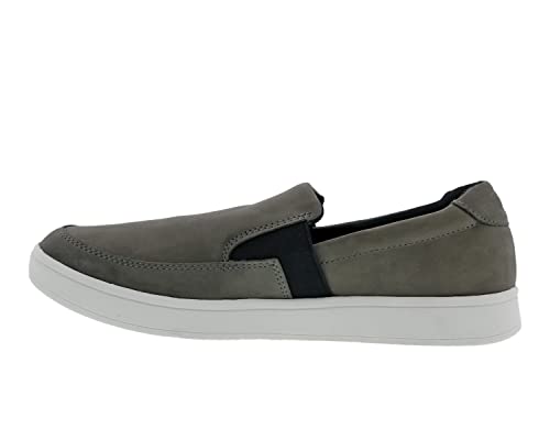 Drew Men's Jump Casual Leather Slip-on Comfort Sneaker Arch Support with Extra Depth3