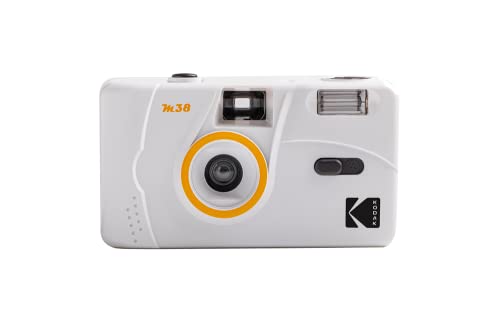 KODAK DA00244 - KODAK M38-35mm Reusable Camera, Lens, Built-in Flash, AA Battery - Grey KODAK DA00244 - KODAK M38-35mm Reusable Camera, Lens, Built-in Flash, AA Battery - Grey