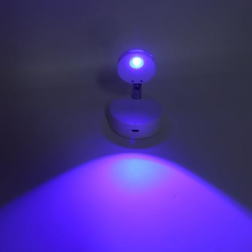 Spotlight LED rechargeable rotatif lampe de placard RVB 13 couleurs - 2