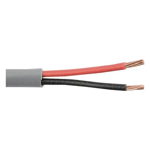 Custom Cable Connection 18 AWG 2 Conductor Stranded Non Shielded Cable for Security/Alarm/Access Control/Sound - 1000FT Spool Cover