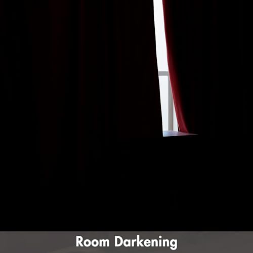 Image of MIULEE Red Blackout Velvet Curtains Drapes 90 Inch Long 52 inchx90 inch Bedroom | Luxurious Bedroom Living Room Decor, Room Darkening, Thermal Insulated, Rod Pocket Design, Super Soft Fabric