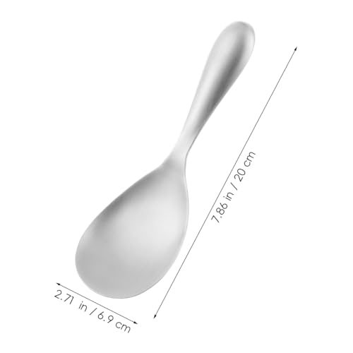 Cuillère à riz en acier inoxydable Cabilock design argenté - 5