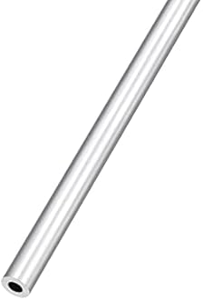 METALLIXITY 6063 Aluminum Tube (8mm OD x 4mm ID x 300mm L), Aluminum Round Tubing - for Home Furnishing, Machinery, DIY Handicraft