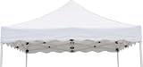 DIMENSIONI 3X3 METRI: Telo 300 x 300 cm, ideale per gazebo di dimensioni standard e copertura per eventi all’aperto.