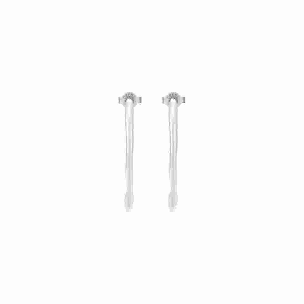 Skagen Damen Silber Ton Edelstahl oder Semi Precious mit Post-Verschluss Ohrringe